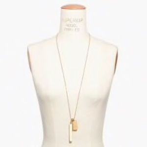 Madewell gold layer charm necklace